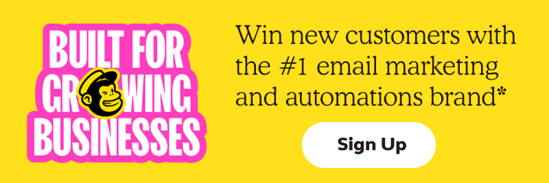Mailchimp creative content