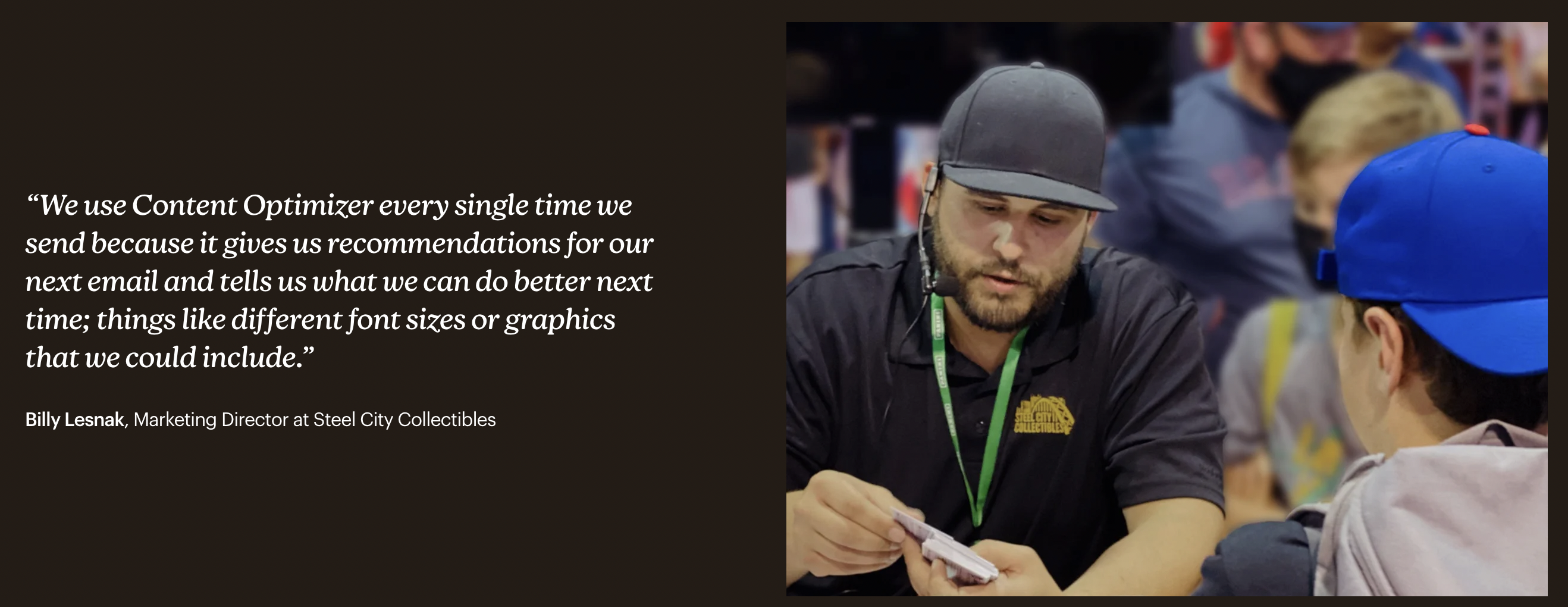 Mailchimp creative content