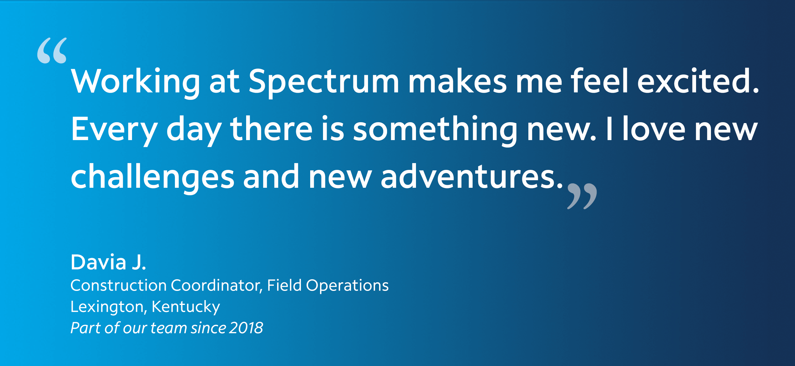 Spectrum creative content