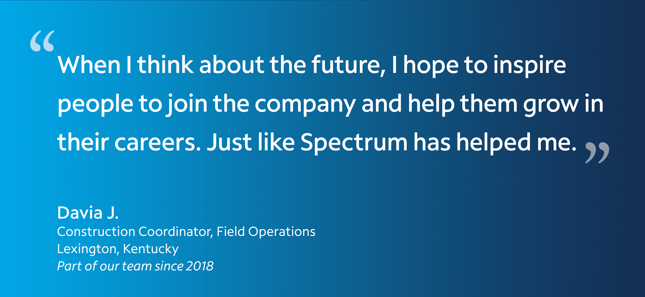 Spectrum creative content