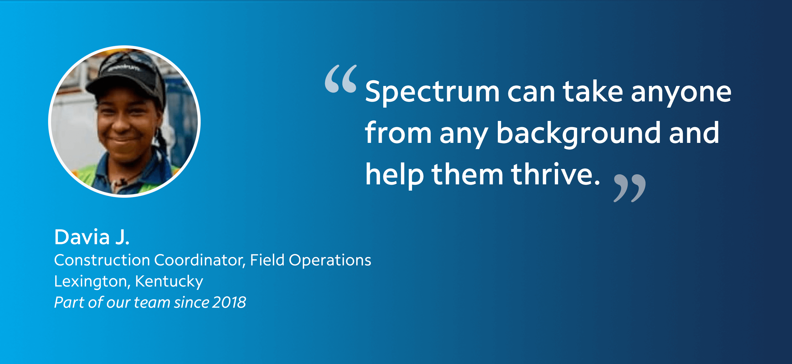 Spectrum creative content